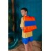 Пляжный рюкзак - матрас,цвет оранжевый