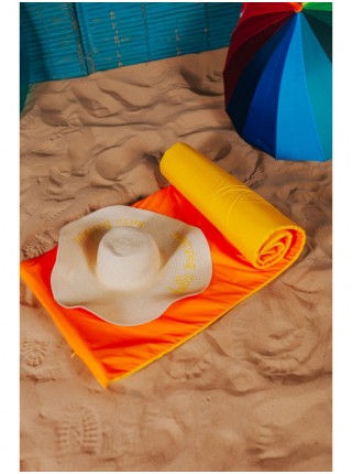 Пляжный коврик,цвет желтый