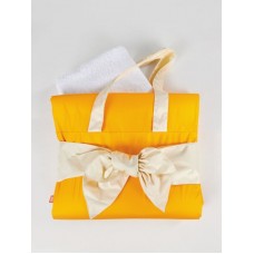 Пляжная сумка - матрас для девочек,цвет желтый
