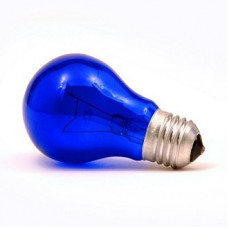 Лампа накаливания вольфрамовая синяя Просто-полезно
