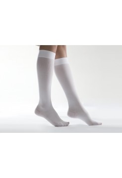 Гольфы компрессионные Lauma Medical профилактические антиэмболические  AD 206 класс компрессии А, цвет белый