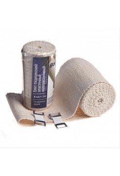 Бинт эластичный Baltic Medical вязаный, средней растяжимости 8 см*1м