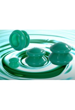 Банки для вакуумного массажа из силикона (4 шт/уп) 