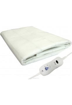 ES-400 Электропростынь ECOSAPIENS "Согревай-ка" 150*90 (цвет белый)  