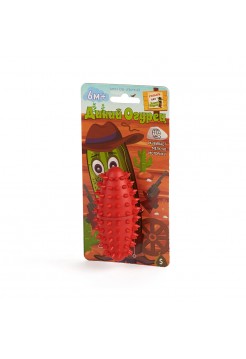 Мяч овальный "Дикий Огурец" красный в подарочной упаковке