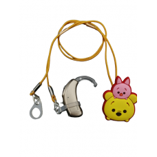 Клипса-держатель детская для двух слуховых аппаратов "Винни-пух"