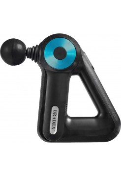 Массажный перкуссионный пистолет «TRIANGLE» 12 насадок