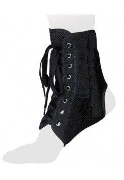 AS-ST Бандаж на голеностопный сустав со шнуровкой, 4 съемных моделируемых ребра жесткости
