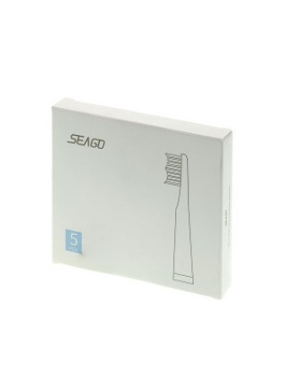 Сменные насадки для электрической щетки SEAGO SG-899 (Набор 5 штук)