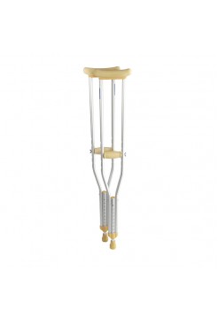 Костыли подмышечные без устройства противоскольжения U Standart M