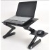 Столик - трансформер для ноутбука с охлаждением Laptop table T8