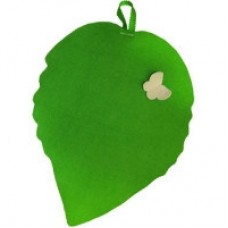 Коврик для сауны 'Зеленый лист'